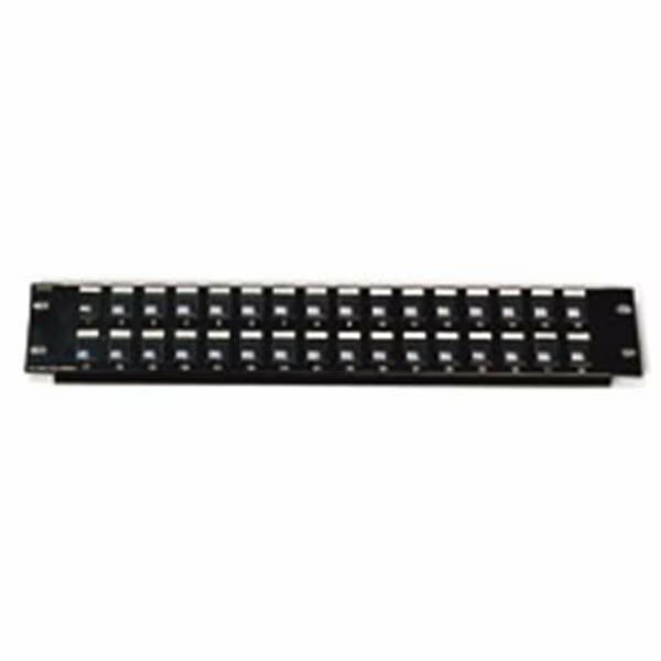 Blank Keystone-Multimedia Patch Panel 16-Port, Fasttrack, Mfr#: FA56718