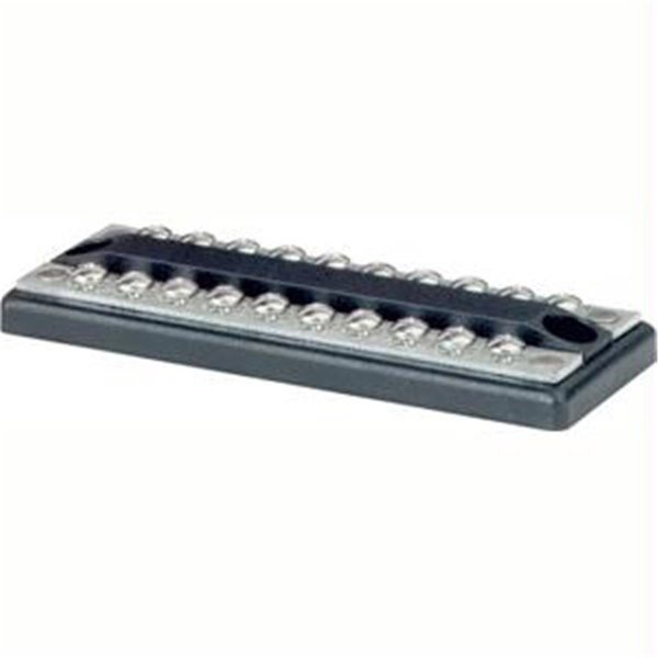 Blue Sea DualBus 100 Ampere Common BusBar 10 x 8-32 Screw Terminal, Livewire, Mfr#: LI57219