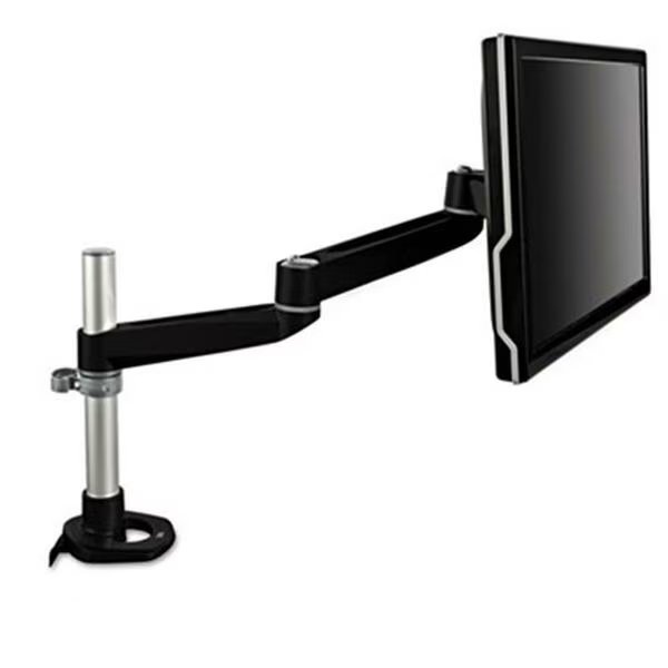 Single-Swivel Monitor Arm 4 .5 x 25 .5 Black-Gray, Abacus, Mfr#: AB39212
