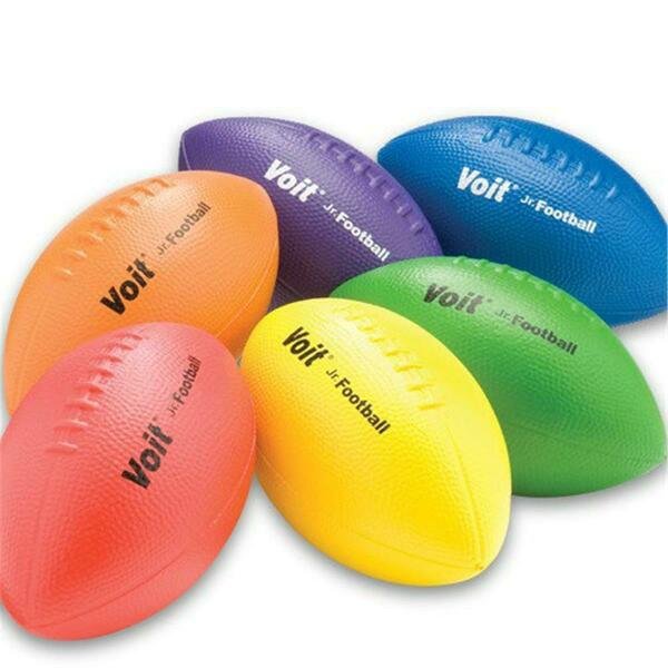 8.5 in. Tuff Coated Foam Mini Football, Yellow, Voit, Mfr#: 1243833