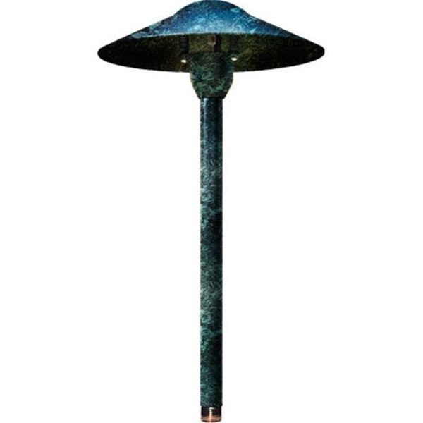 Dabmar Lighting LV214-VG Cast Aluminum Path; Walkway and Area Light; Verde Green, Dabmar Lighting, Mfr#: LV214-VG