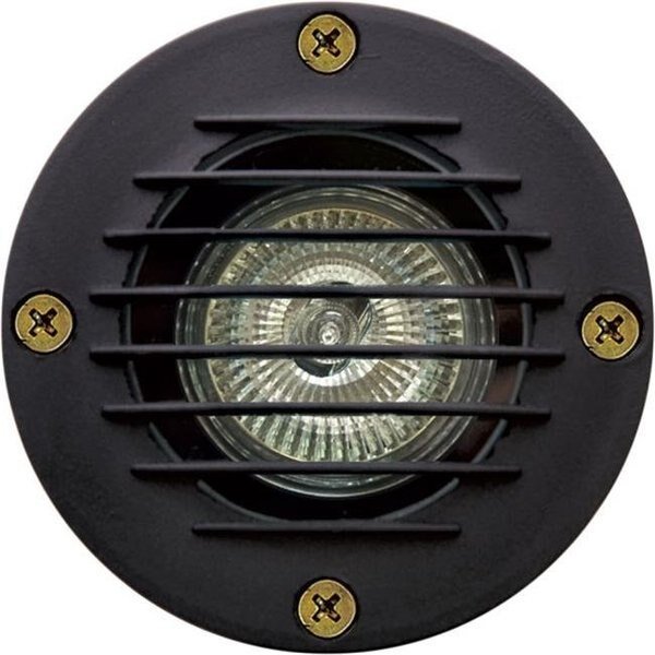 Dabmar Lighting LV295-B Cast Aluminum In-Ground Well Light with Grill; Black, Dabmar Lighting, Mfr#: LV295-B