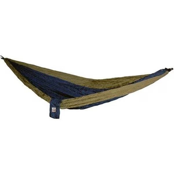Hammaka Parachute Silk Hammock Blue-Brown, Hammaka, Mfr#: 10201-KP