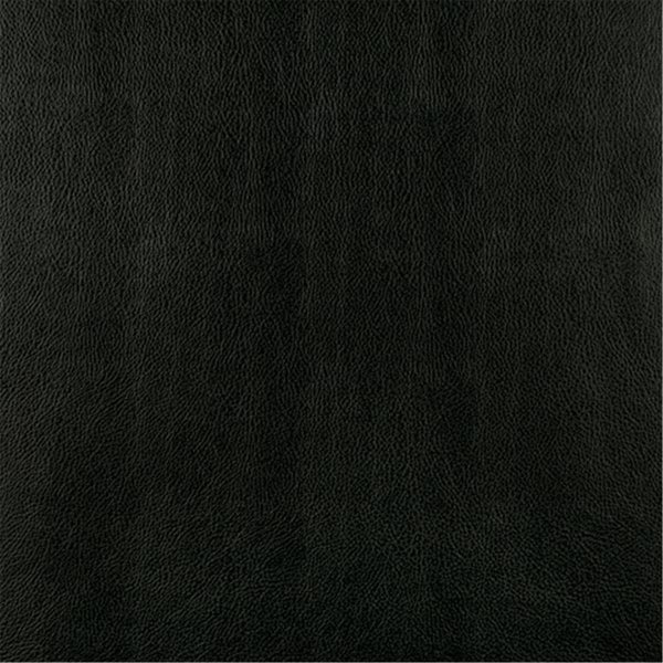54 in. Wide Black, Upholstery Grade Recycled Leather, Finefabrics, Mfr#: FI59934