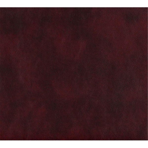 54 in. Wide Burgundy, Smooth Small Leather Grain Upholstery Grade Recycled Leather, Finefabrics, Mfr#: FI59977