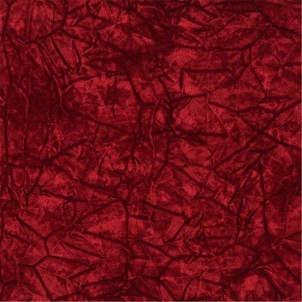 54 in. Wide Burgundy Classic Crushed Velvet Residential Commercial And Automotive Upholstery Velvet, Finefabrics, Mfr#: FI59982