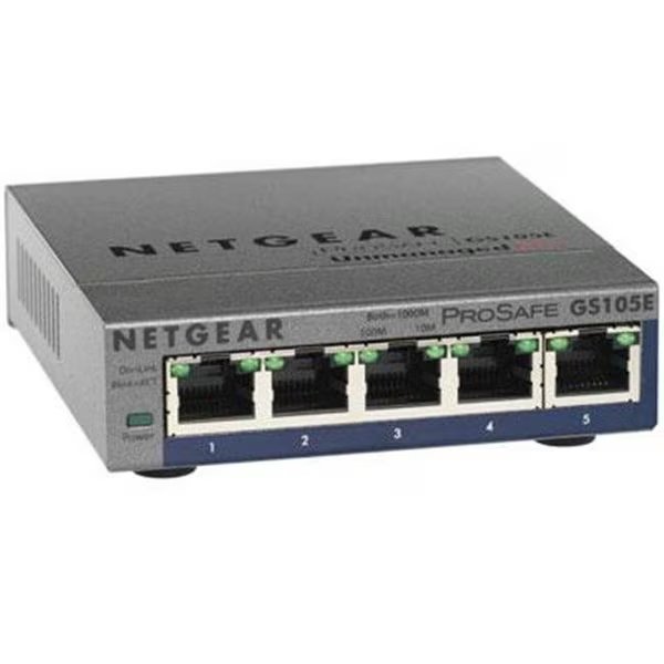 Prosafe Plus 5 Port Gig Switch, Cb Distributing, Mfr#: ST61020