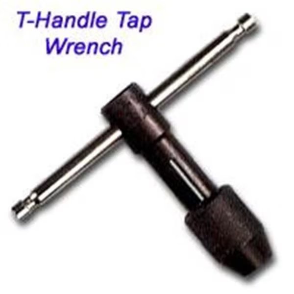 Hanson HAN12002 T-Handle Wrench Tap 1/4in. to1/2in. Usage TR-2E, Hanson, Mfr#: 42526120022