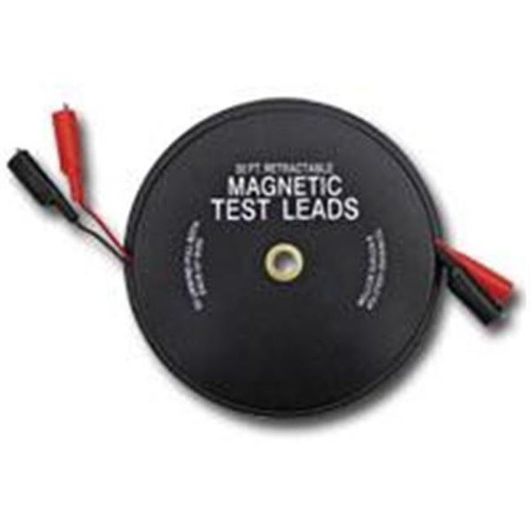 Kastar KAS1138 2 x 30ft Magnetic Retractable Test Leads, Kastar, Mfr#: KAS1138