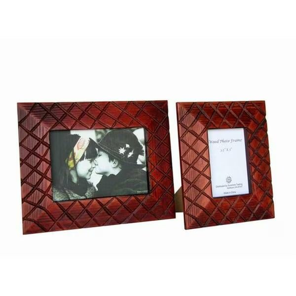 Handmade Wood Photo Frame - 3.5 x 5 Inch, Sunshine Trading, Mfr#: ST-36-5
