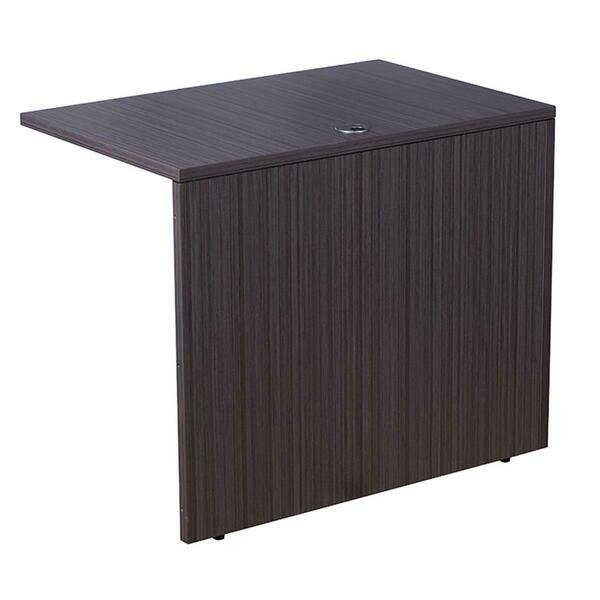 Desk Bridge, 42 W x 24 D x 29.5 H in. - Drift Wood, Norstar, Mfr#: N197-DW