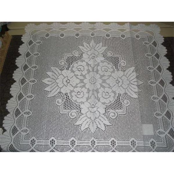 Tapestry Trading 558I3535 36 x 36 in. European Lace Table Topper; Ivory, Tapestry Trading, Mfr#: 558I3535