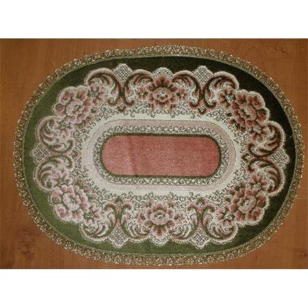 Tapestry Trading V1422G 14 x 20 in. Begium Doily Verona; Green, Tapestry Trading, Mfr#: V1422G