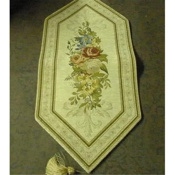 13 x 16 in. Begium Table Runner Jasper, Fastfood, Mfr#: FA2570214
