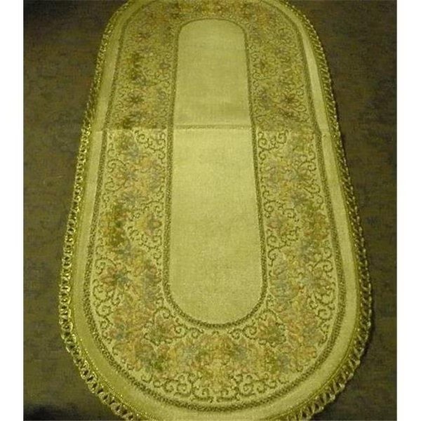 Tapestry Trading R1446 14 x 46 in. Begium Table Runner Rubens; Gold, Tapestry Trading, Mfr#: R1446
