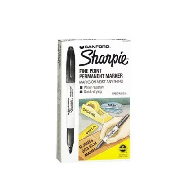 Newell Corporation San30001 Marker Sharpie Fine Blk, Newell Corp, Mfr#: SAN30001