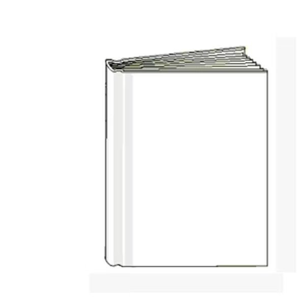 Ashley Productions ASH10700 White Hardcover Blank Book- 8.13X6.38, Ashley Productions, Mfr#: ASH10700