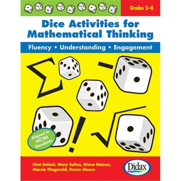 Dice Activities For Mathematical, Didax, Mfr#: DD-211096