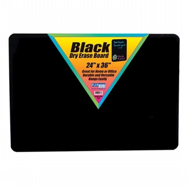 Black Dry Erase Board 24 X 36, Flipside, Mfr#: FL97921