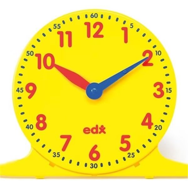 Didax DD-211552 12 in. Demonstration Clock, Didax, Mfr#: DD-211552