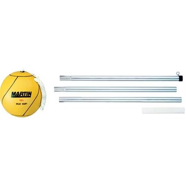 Dick Martin Sports Mast810 Tetherball-Rubber Nylon Wound With Rope, Dick Martin Sports, Mfr#: MAST810