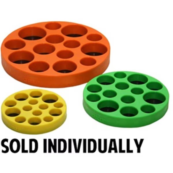 Grip-On-Tools 0.25 in. Drive Magnetic Socket Tray, Pinpoint, Mfr#: PI2221106