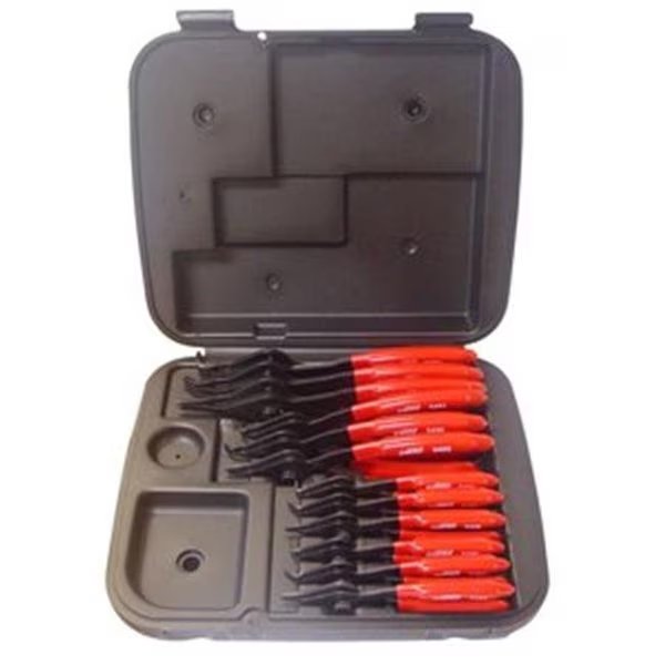 Lang Tools 3495 12 Piece Combination Internal External Snap Ring Pliers Set, Lang Tools, Mfr#: KS3495