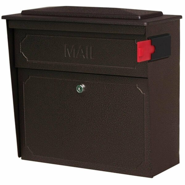 Townhouse Wall Mount Locking Bronze, Mail Boss, Mfr#: 7174