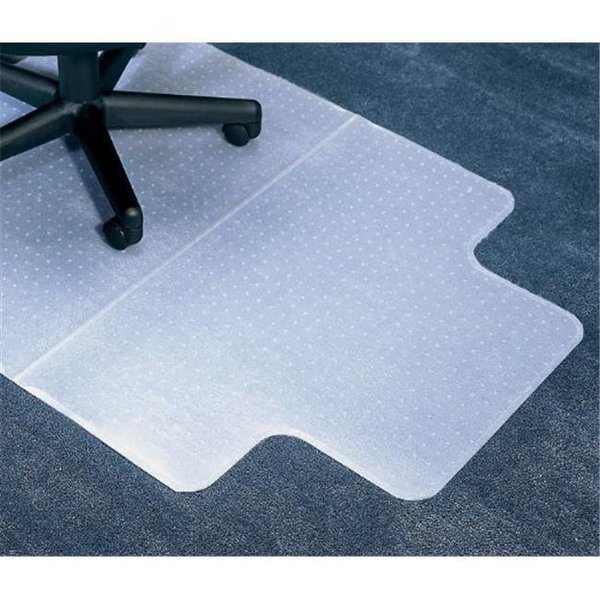 ES Robbins 122183 45 in. x 53 in. Gripper Mat With Lip  Gripper Clear Mat, Es Robbins, Mfr#: 122183
