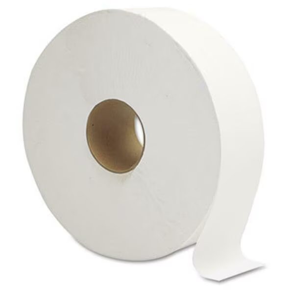2-Ply Jrt Jumbo Bath Tissue, White - 12 In. Dia, 6Pk, United General Supply Co, Mfr#: 1513