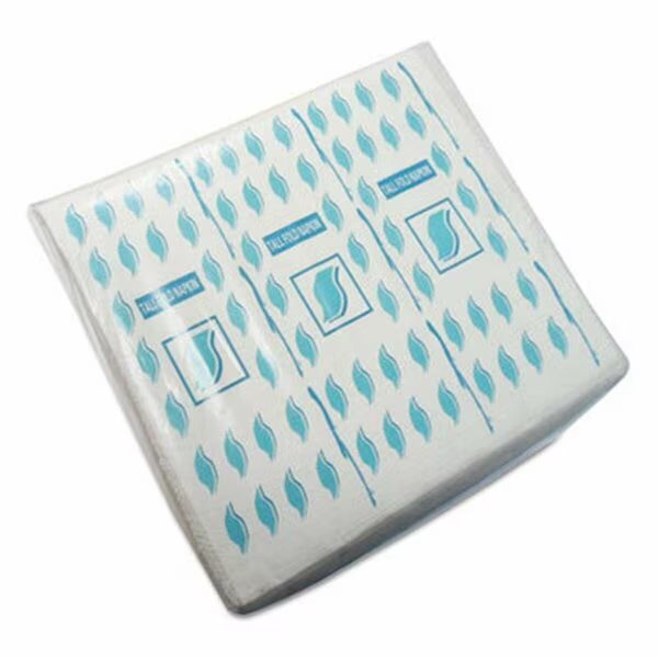GEN 1-Ply Tall-Fold Napkins, White - 7 x 13.25 in., United General Supply Co, Mfr#: TFOLDNAPK