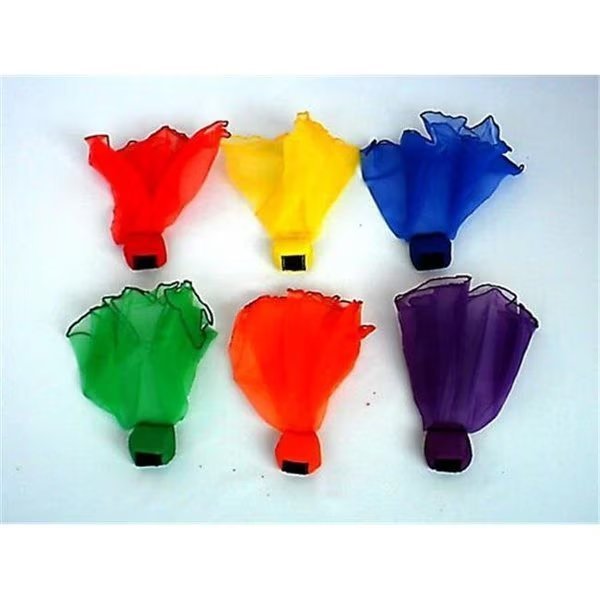 Everrich EVC-0021 Fly Beanbags with Cloth Tie - Set of 6 Colors, Everrich Industries, Mfr#: EVC-0021