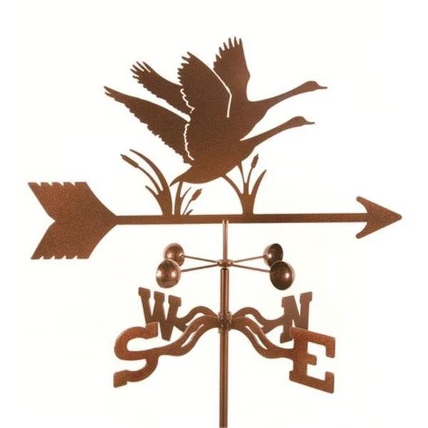 EZ Vane EZ1106-GR Geese Bird Weathervane with Garden Mount, Ez Vane, Mfr#: EZ1106-GR