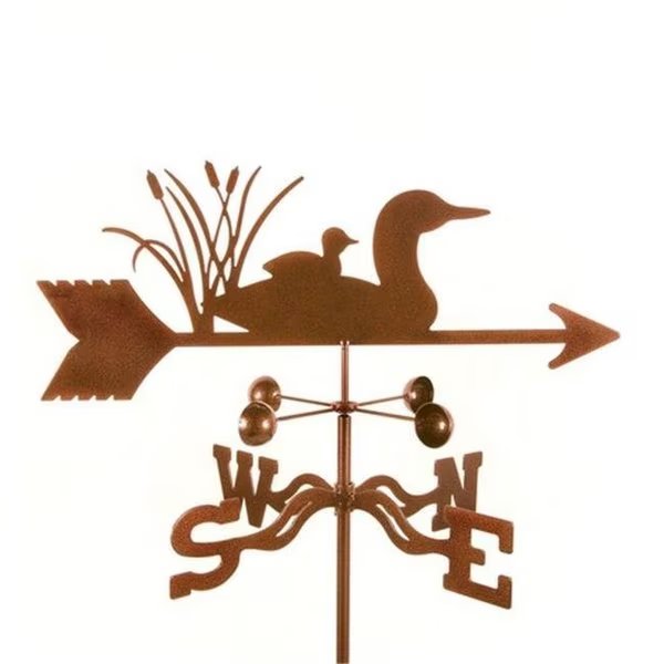 EZ Vane EZ1109-DK Loon Bird Weathervane with Deck Mount, Ez Vane, Mfr#: EZ1109-DK