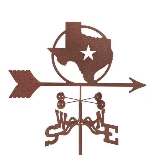 EZ Vane EZ1906-DK Texas Star Weathervane with Deck Mount, Ez Vane, Mfr#: EZ1906-DK