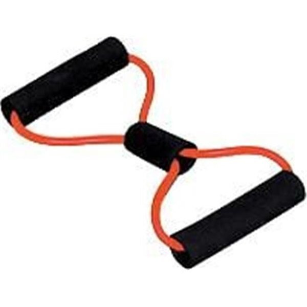 Exercise Tubing BowTie Exerciser - 30 Inch - Red - Easy, Step-Up Relief, Mfr#: ST298448