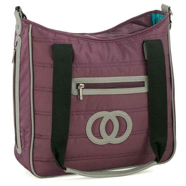 Quilted Diaper Bag - Eggplant, Cozy Coop, Mfr#: 2313
