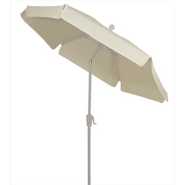 Fiberbuilt Home 7Gcrw-T-Nat Garden Umbrella 7.5 Ft - Natural, Fiberbuilt Home, Mfr#: 7GCRW-T-NT