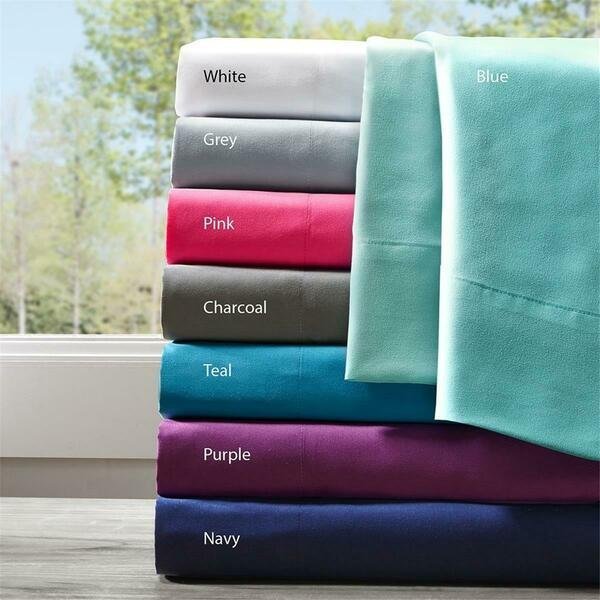 Microfiber Sheet Set, Queen - Grey, Intelligent Design, Mfr#: ID20-135