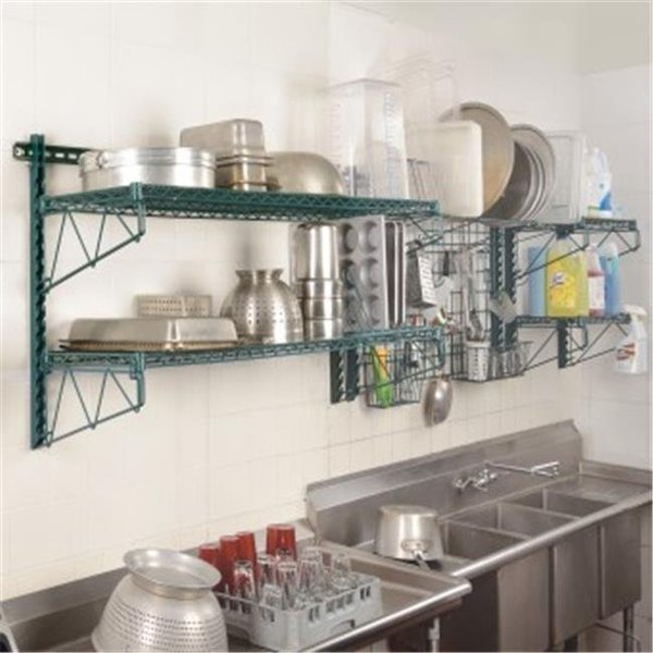 Focus Foodservice FWMCUHGN EZ Wall; Cylinder Utencil Holder  GN - PKG OF 12, Focus Foodservice, Mfr#: FWMCUHGN