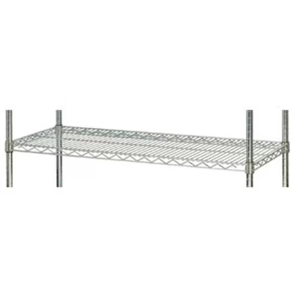 FocusFoodService FF2454C 24 in. W x 54 in. L Wire Shelf - Chrome, Focus Foodservice, Mfr#: FF2454C