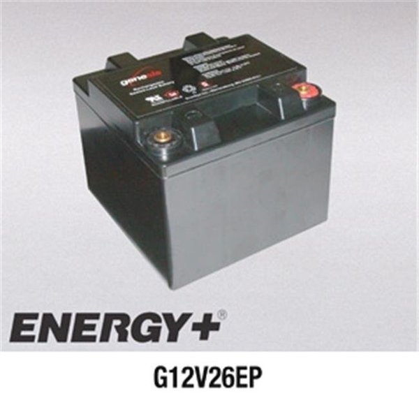FedCo Batteries Compatible with  EnerSys G12V26EP Sealed Lead Acid For High Reliability Applications, Fedco Batteries, Mfr#: G12V26EP