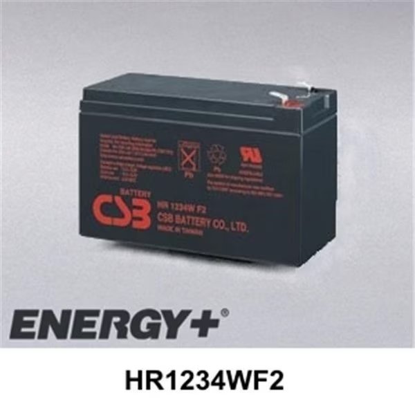 FedCo Batteries Compatible with  CSB HR1234WF2 9000mAh Sealed Lead Acid Battery For Standby And Main Power Applications, Fedco Batteries, Mfr#: HR1234WF2