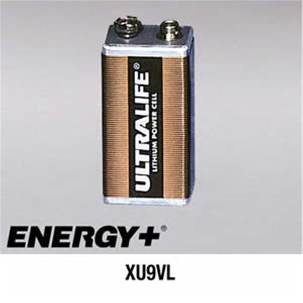 Compatible with Ultralife 9 Volt Size Lithium Battery - 9.0V 1200mAh, Fedco Batteries, Mfr#: FE124593
