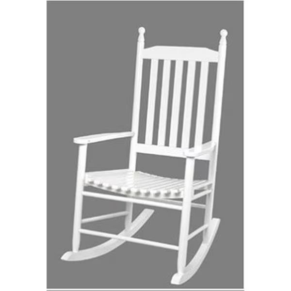 Giftmark 3400W Adult Tall Back Rocking Chair White, Giftmark, Mfr#: 3400W