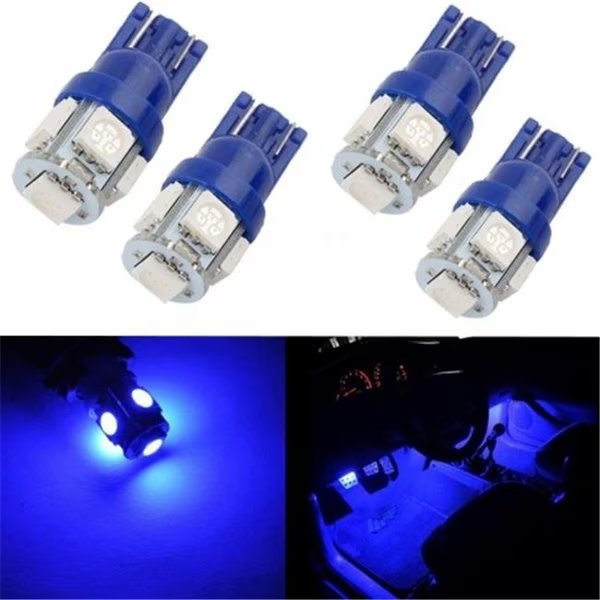 194 168 W5W 921 2828 T10 LED SMD Blue Bulbs, Powerhouse, Mfr#: PO300810