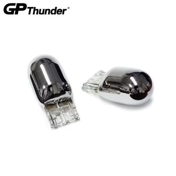 GP-Thunder GP-7440-CA Glass Silver Chrome Light Bulbs Turn Signal Brake Light, Gp-Thunder, Mfr#: GP-7440-CA