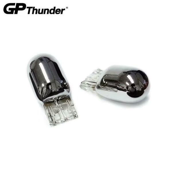 Glass Silver Chrome Light Bulbs Turn Signal Signal Brake, Gp-Thunder, Mfr#: GP-7443-CA