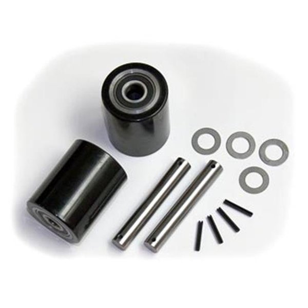 Atlas GWK-ATZ-LW Zenith - Type 9 Load Wheel Kit for Manual Pallet Jack - Black, Atlas, Mfr#: GWK-ATZ-LW