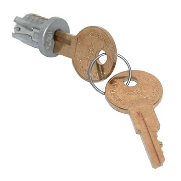 HD TLLP 700 101TA Timberline Lock Plug Satin Nickel Keyed Alike - Key Number 101, Hd, Mfr#: TLLP 700 101TA